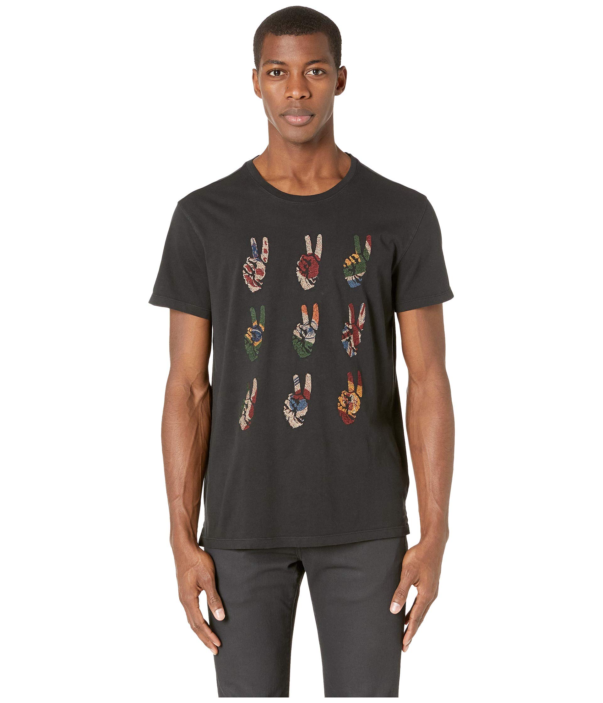 Мужская футболка MULTI PEACE HAND TEE