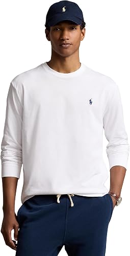 Classic Fit Cotton Jersey Long Sleeve Tee