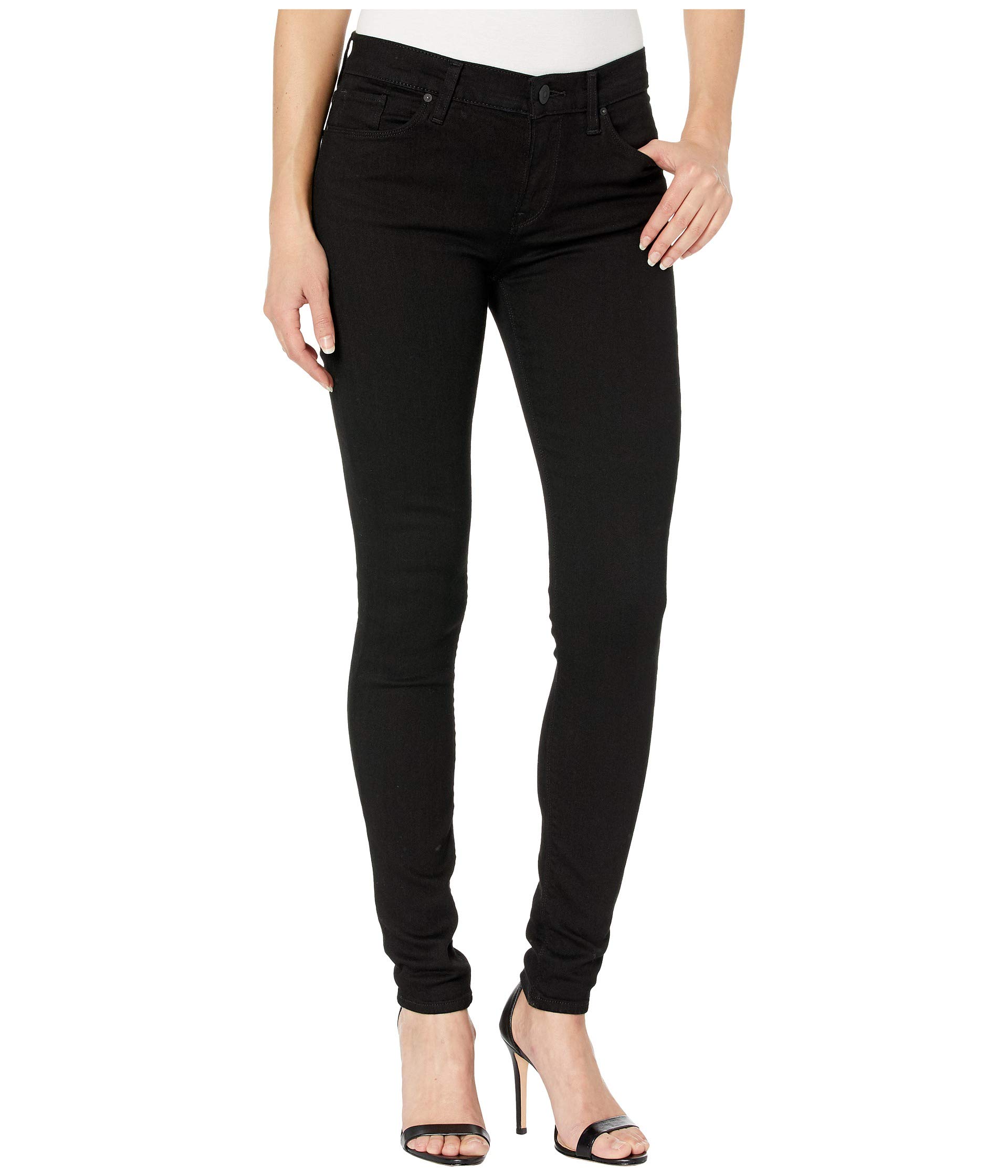 Nico Mid-Rise Super Skinny in Black