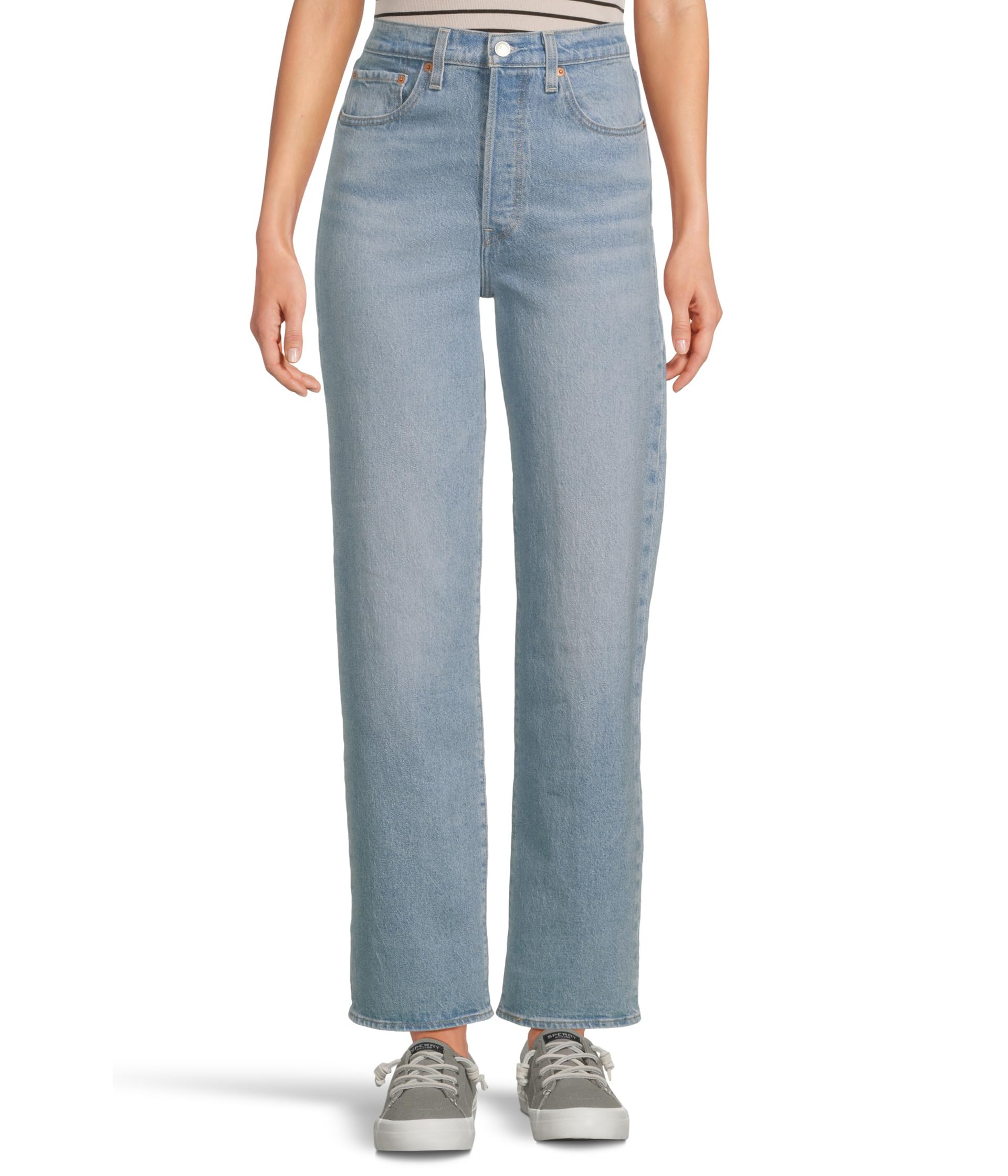 Ribcage Super High Waist Straight Leg Jeans