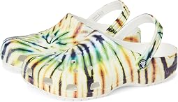 Классические сабо Crocs - сезонный принт
