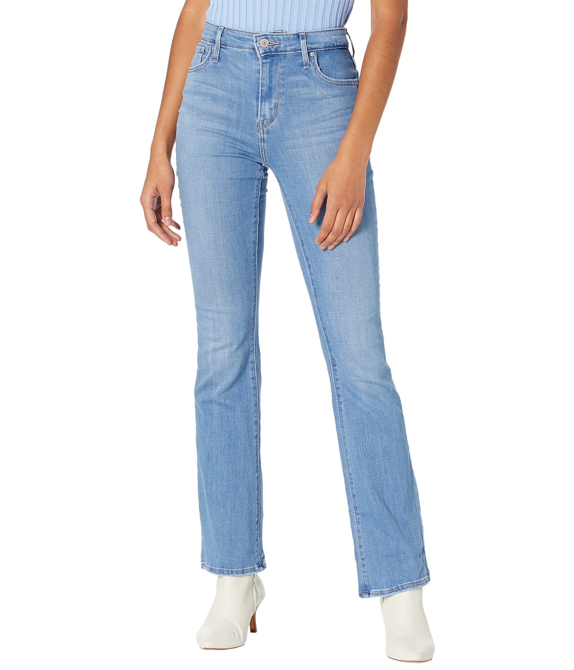Levi's® женские джинсы с высокой посадкой и расклешенным низом 725