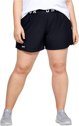 Plus Size Play Up Shorts 5"