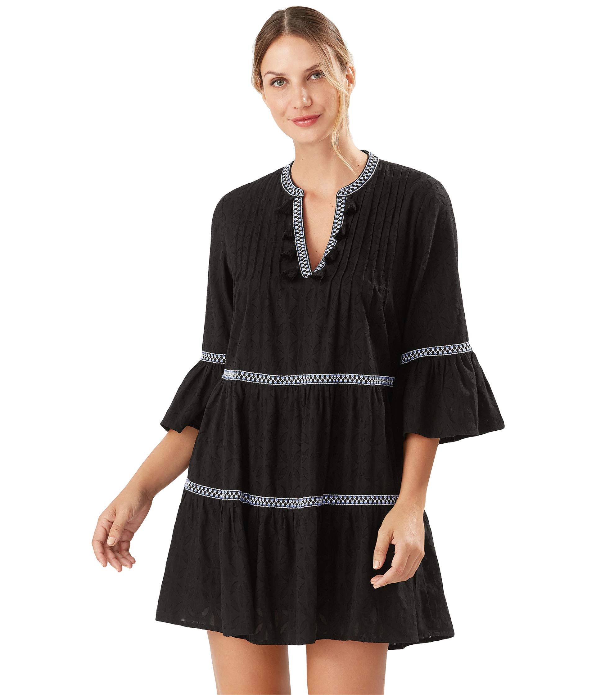 Платье Tommy Bahama Cotton Clip Embellished Tier
