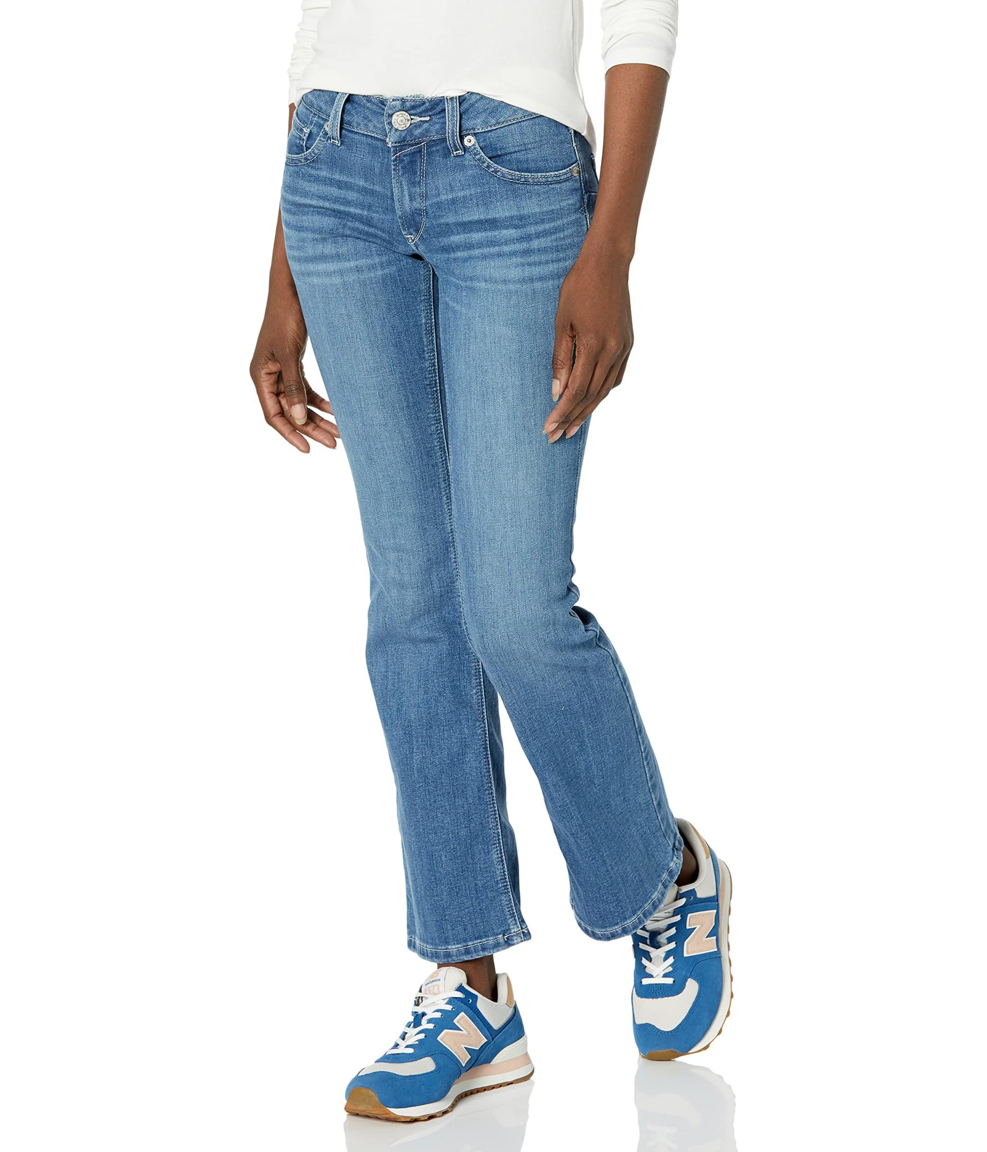 Real Mid-Rise Patricia Boot Jeans