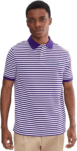 Мужская поло рубашка Classic Fit Striped Mesh
