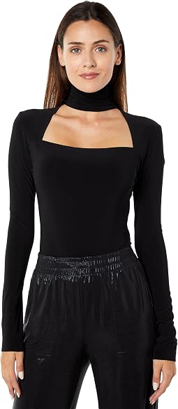 Long Sleeve Sweetheart Turtle Top
