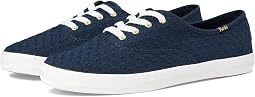 Navy Mini Daisy Eyelet