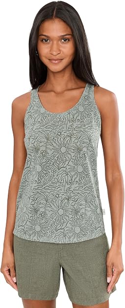 Sage Leaf Heather Sunburst Print