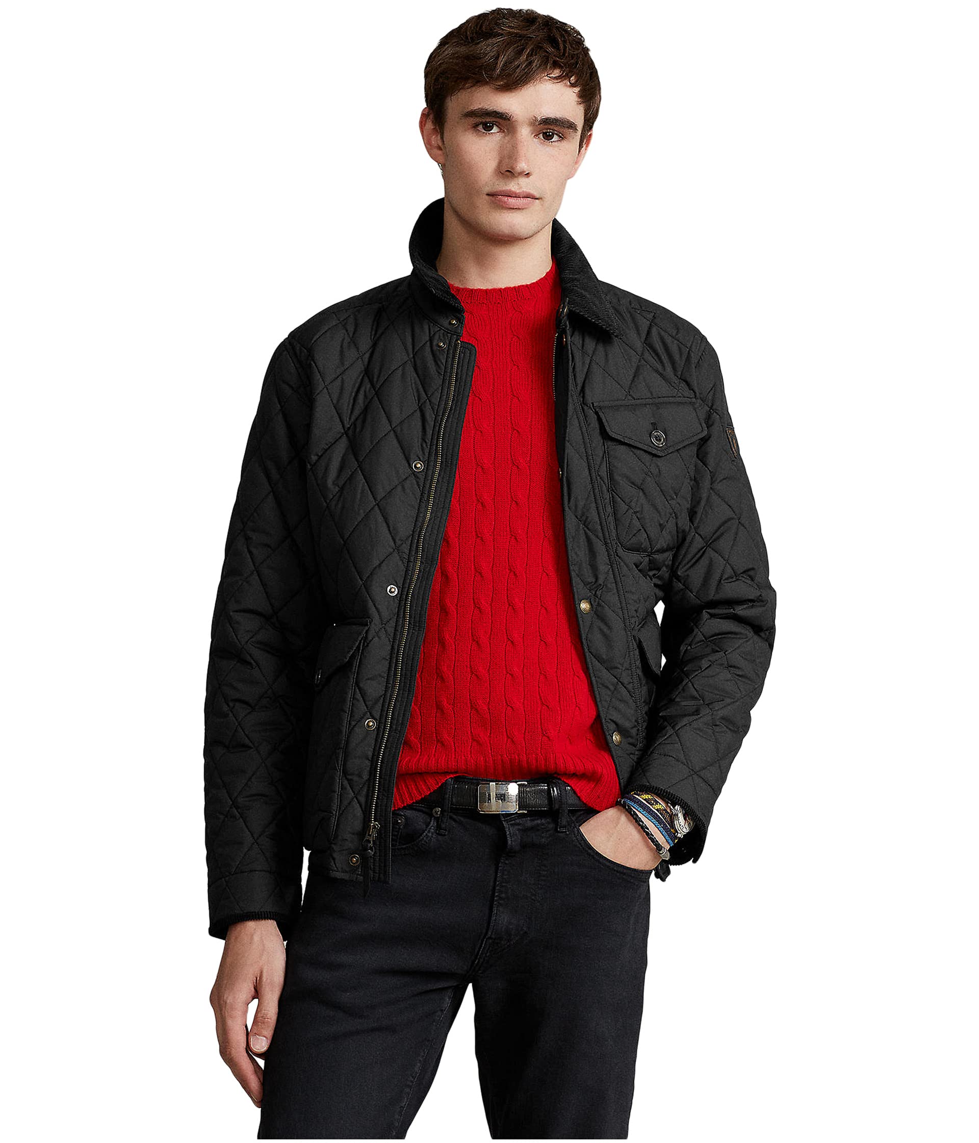 Water-Repellent Quilted Jacket