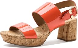 Orange Faux Patent