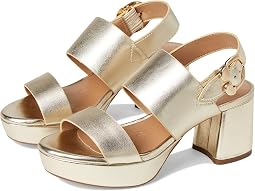 Gold Metallic Leather