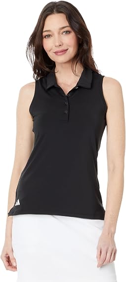 Ultimate365 Solid Sleeveless Golf Polo Shirt