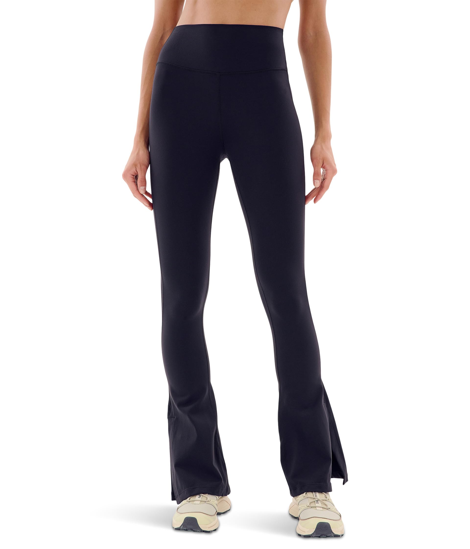 Женские брюки Raquel High-Waist Supplex Flare w/ Side Slit