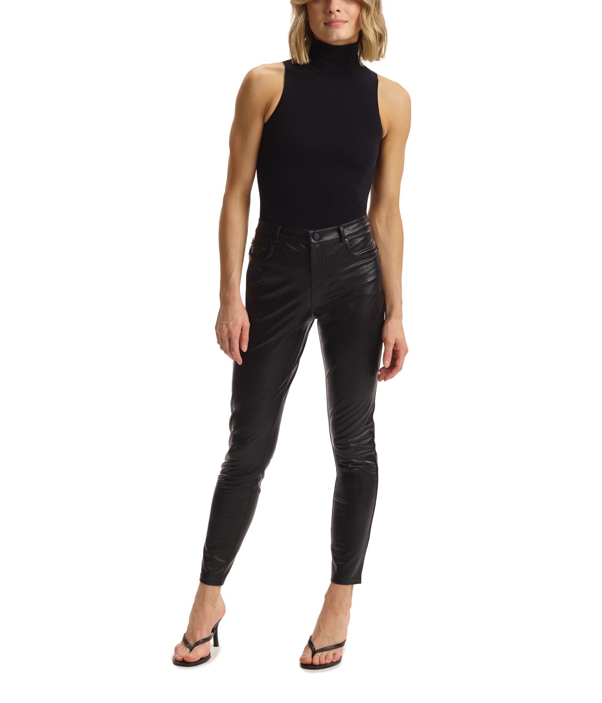 Брюки Commando Faux Leather Five-Pocket SLG69