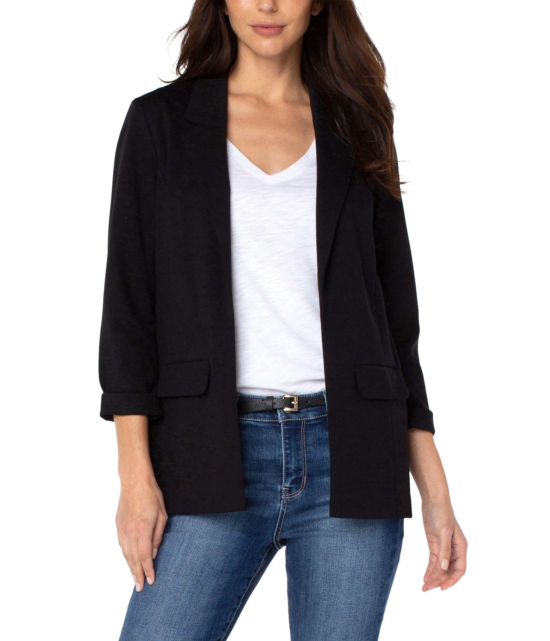 Petite Boyfriend Blazer w/ Princess Darts