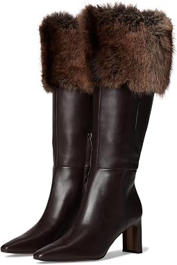 Chocolate Brown/Brown Multi Wide Calf