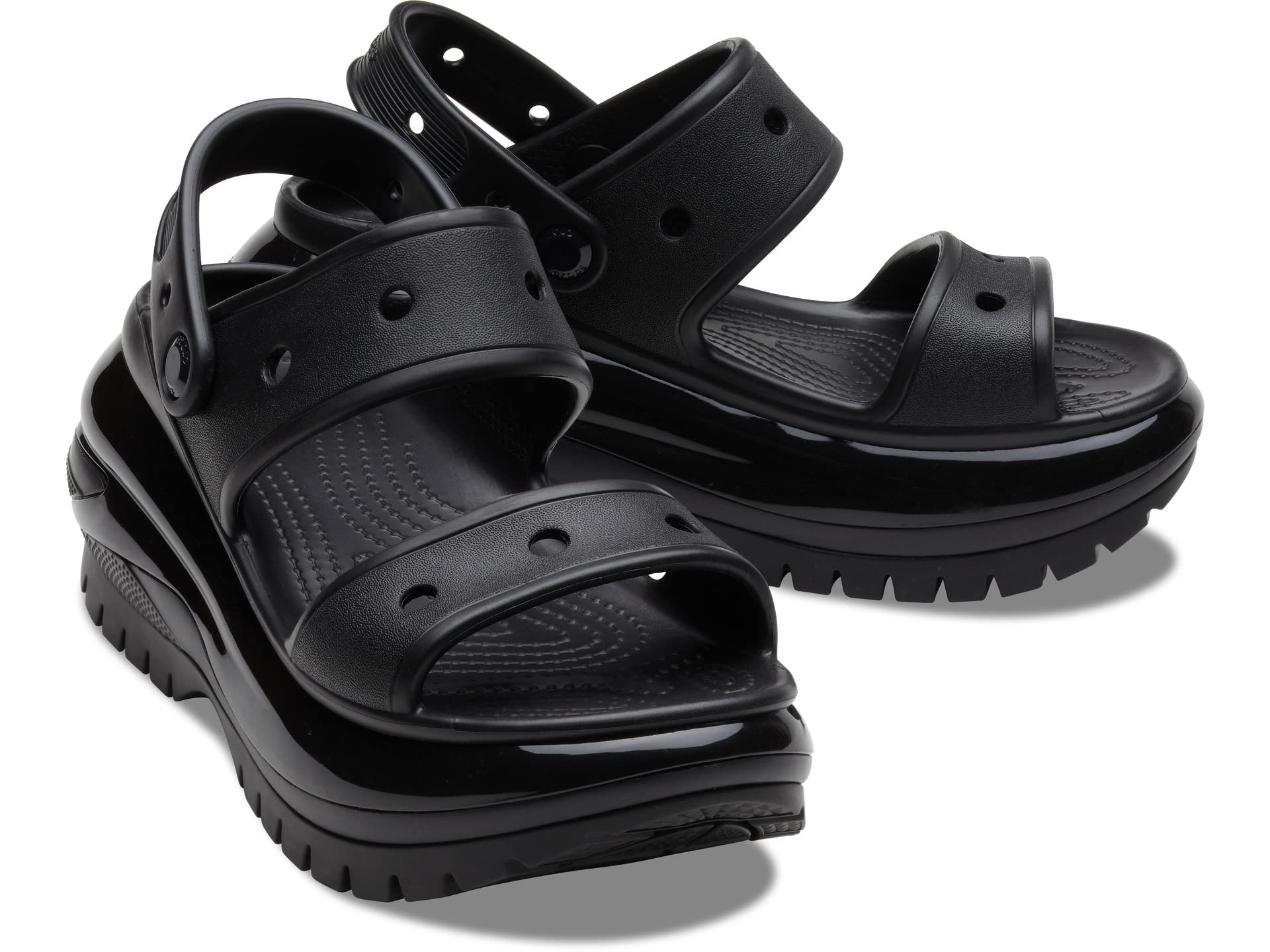 Crocs сандалии Classic Mega Crush Platform Wedge