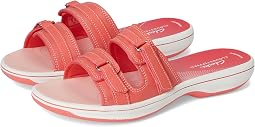 Bright Coral Ombre Synthetic