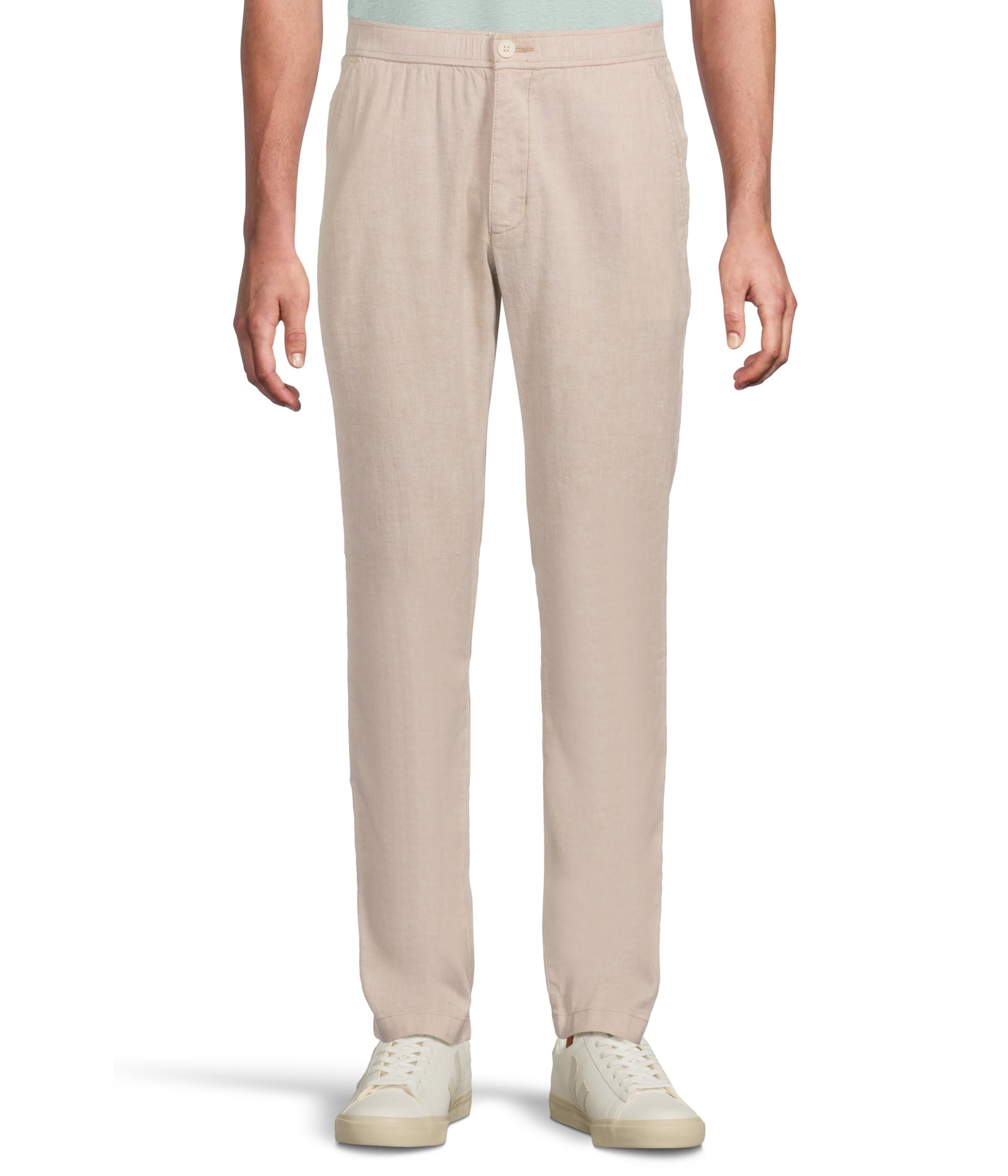 Beach Coast Linen Pull-On Pants
