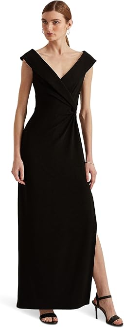 Lauren Ralph Lauren Платье с открытыми плечами из джерси