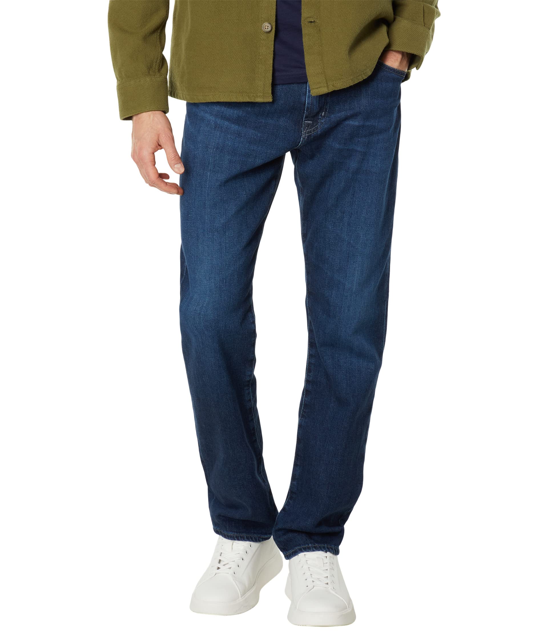 Everett Slim Straight Fit Jeans in Crusade