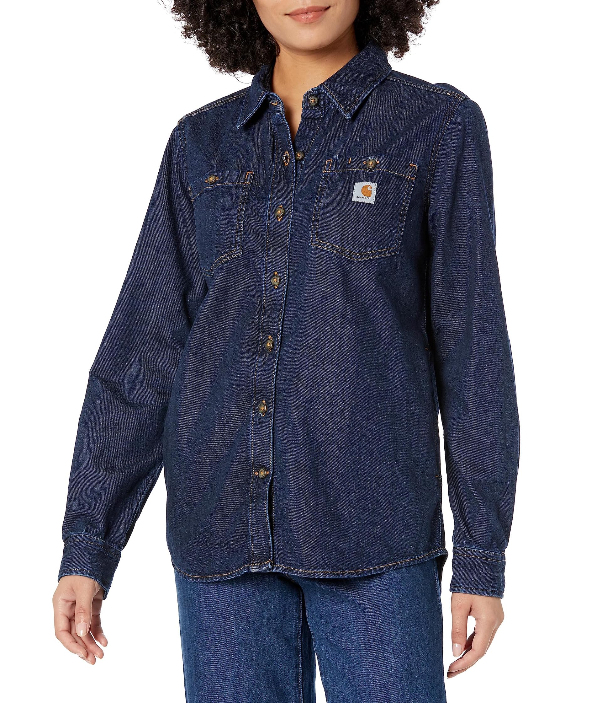 Рубашка Carhartt свободного кроя из плотного денима