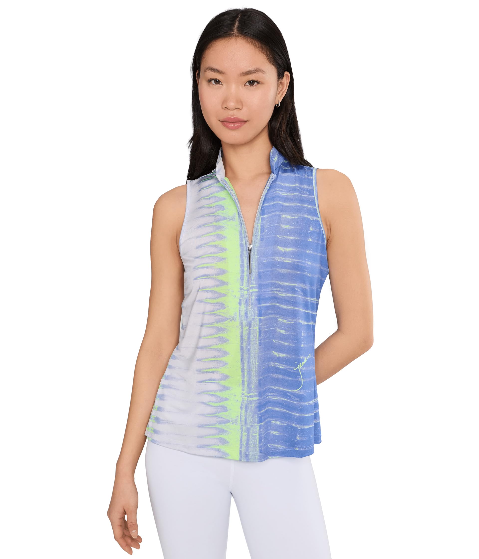 Топ без рукавов Frequency Print Sleeveless Top