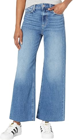 Paige джинсы Raw Hem in Rock Show Distressed