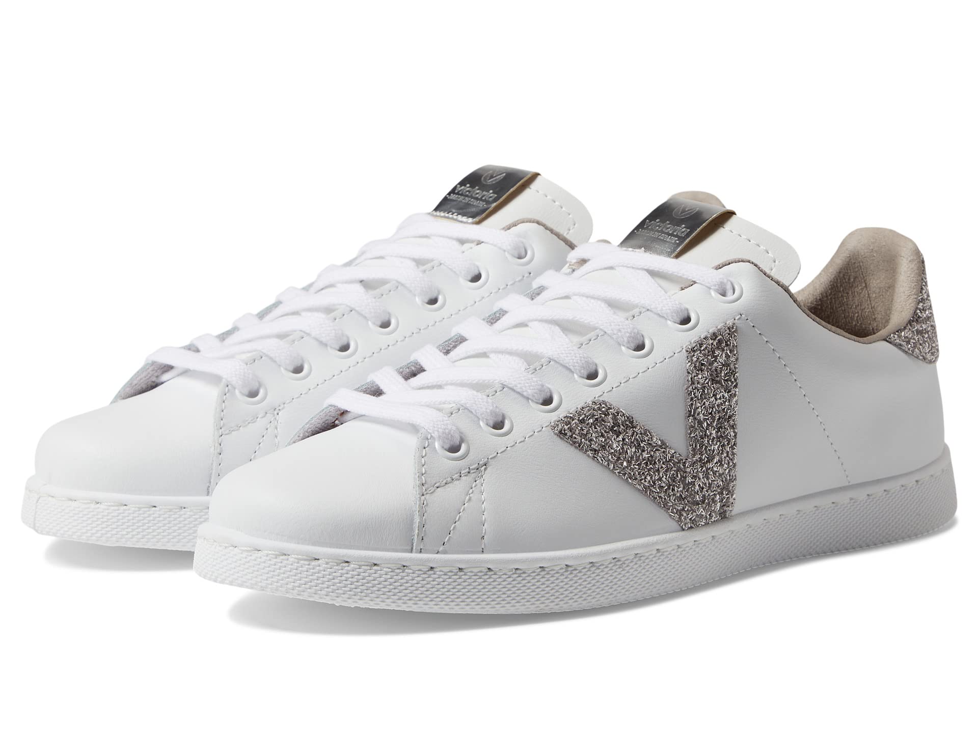 Tennis Leather & Glitter V