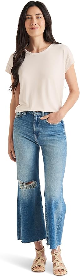Футболка Arlo Sandwash Jersey Crew Tee Splendid Женский