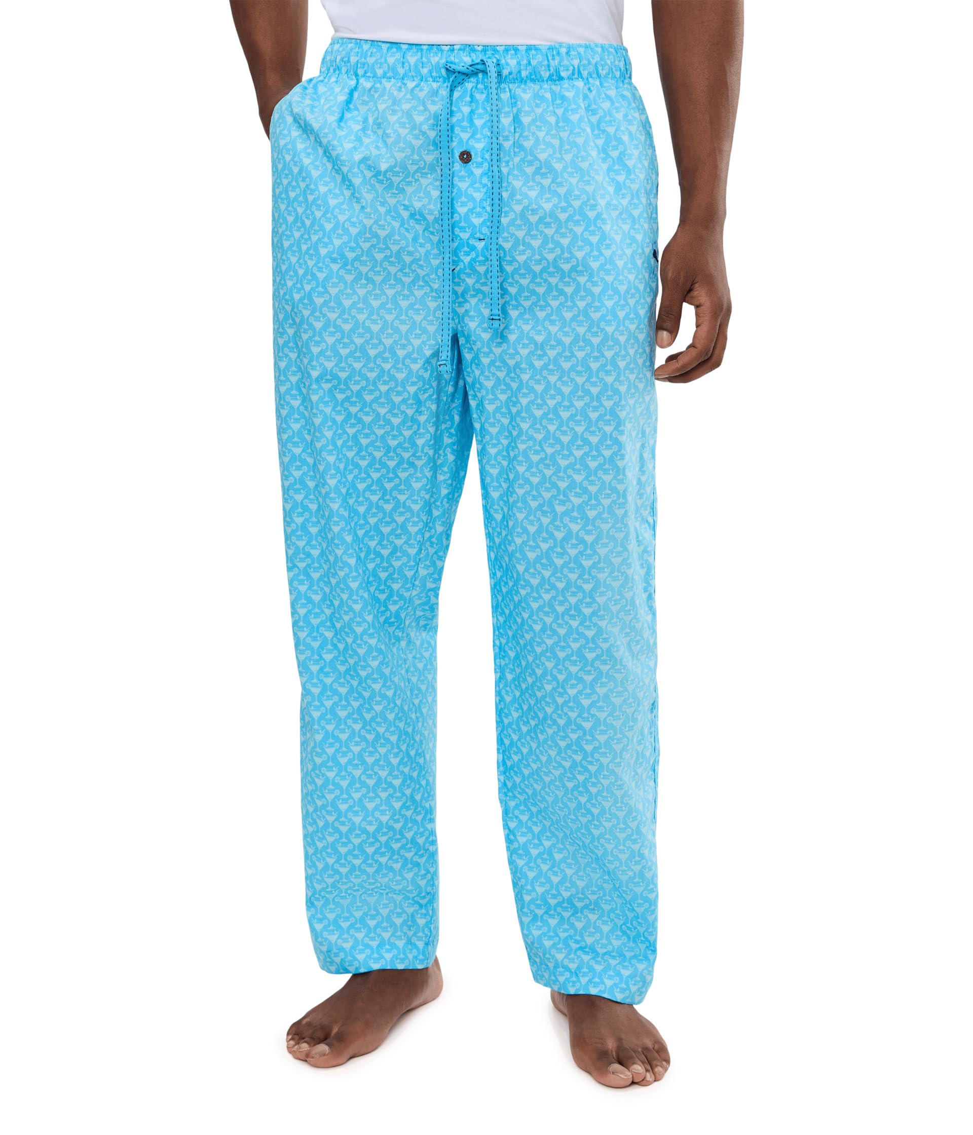Мужские хлопковые брюки для сна Tommy Bahama Woven Pajama