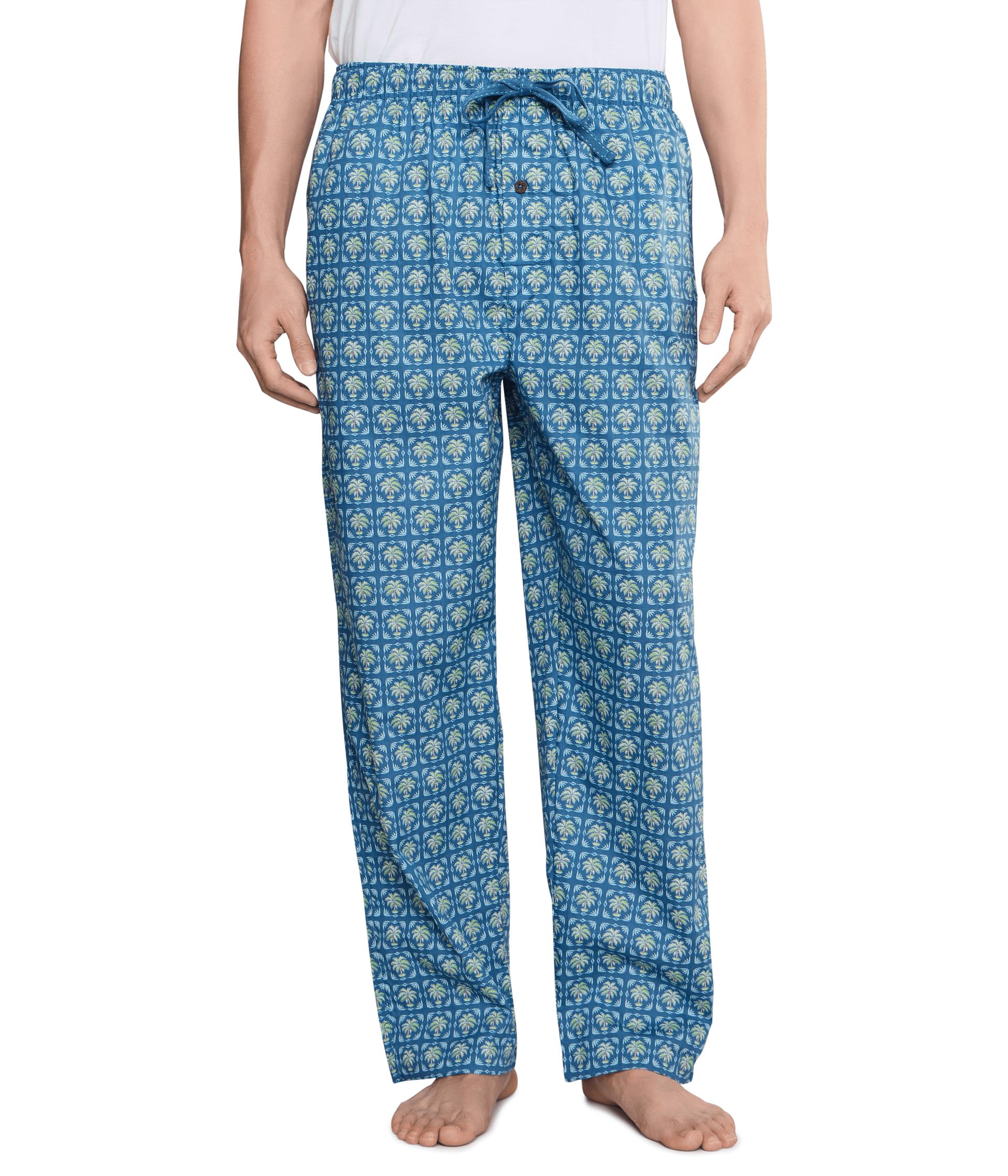 Cotton Woven Pajama Pants