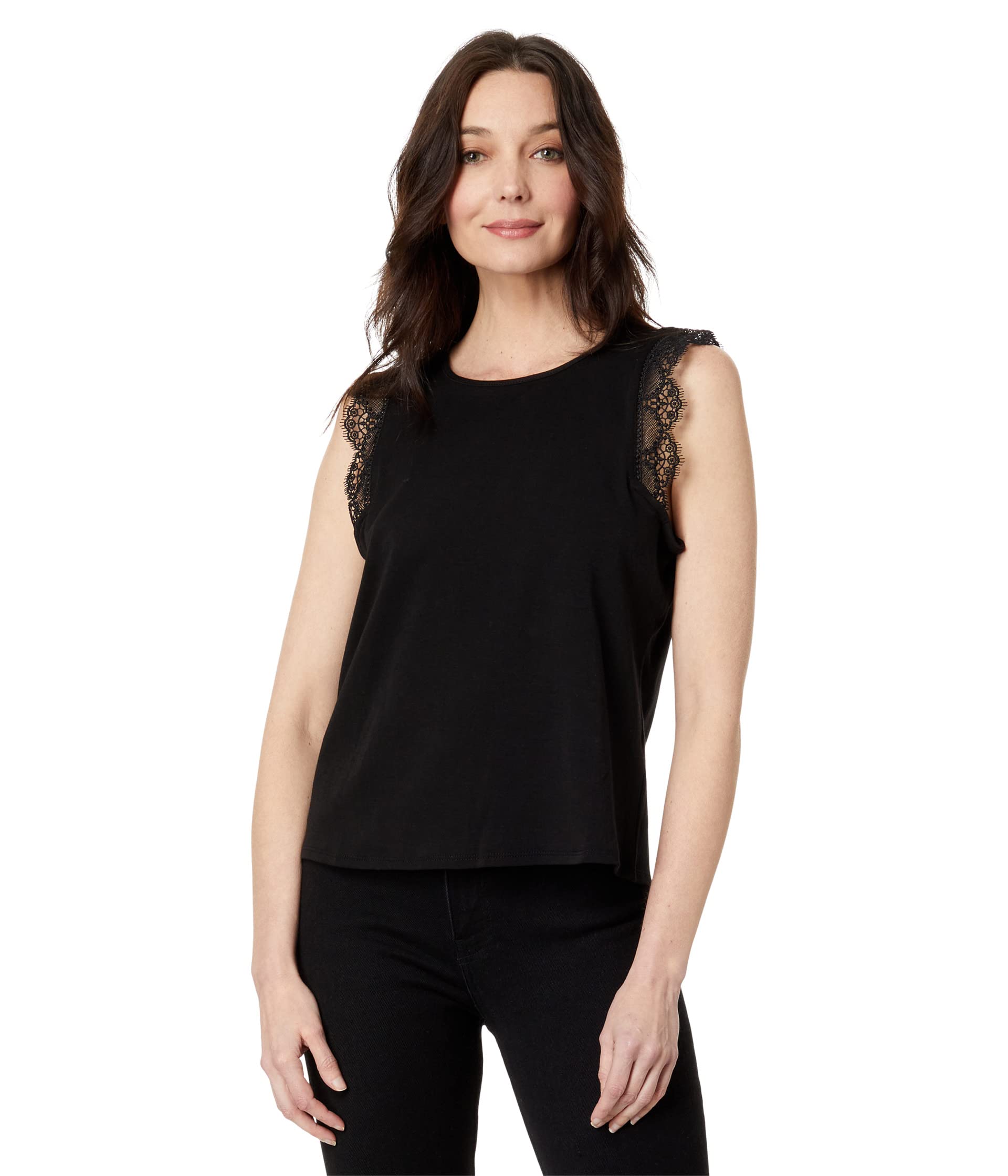 Vince Camuto Sleeveless Blouse with Trim Женский