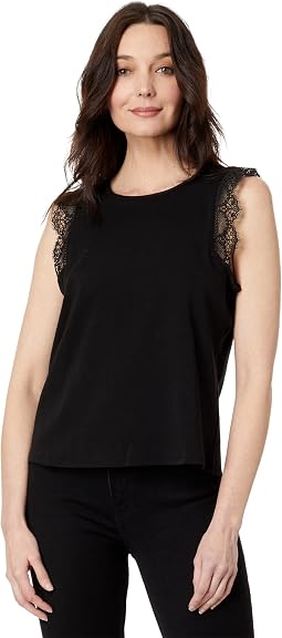 Vince Camuto Sleeveless Blouse with Trim Женский