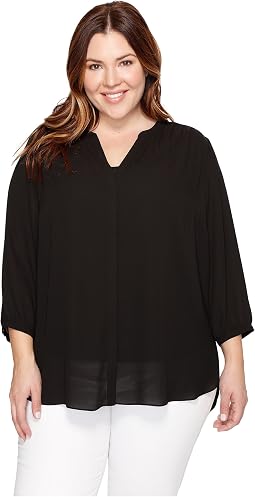 Женская блузка Plus Size Pintuck