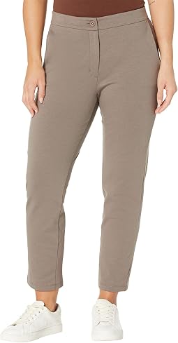 Eileen Fisher Petite High-Waisted Ankle Pants Женский