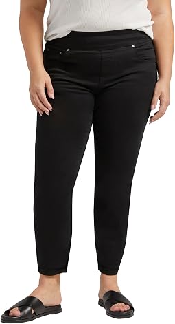 Брюки Jag Jeans Amelia с завышенной талией, зауженные, до щиколотки, плюс размер