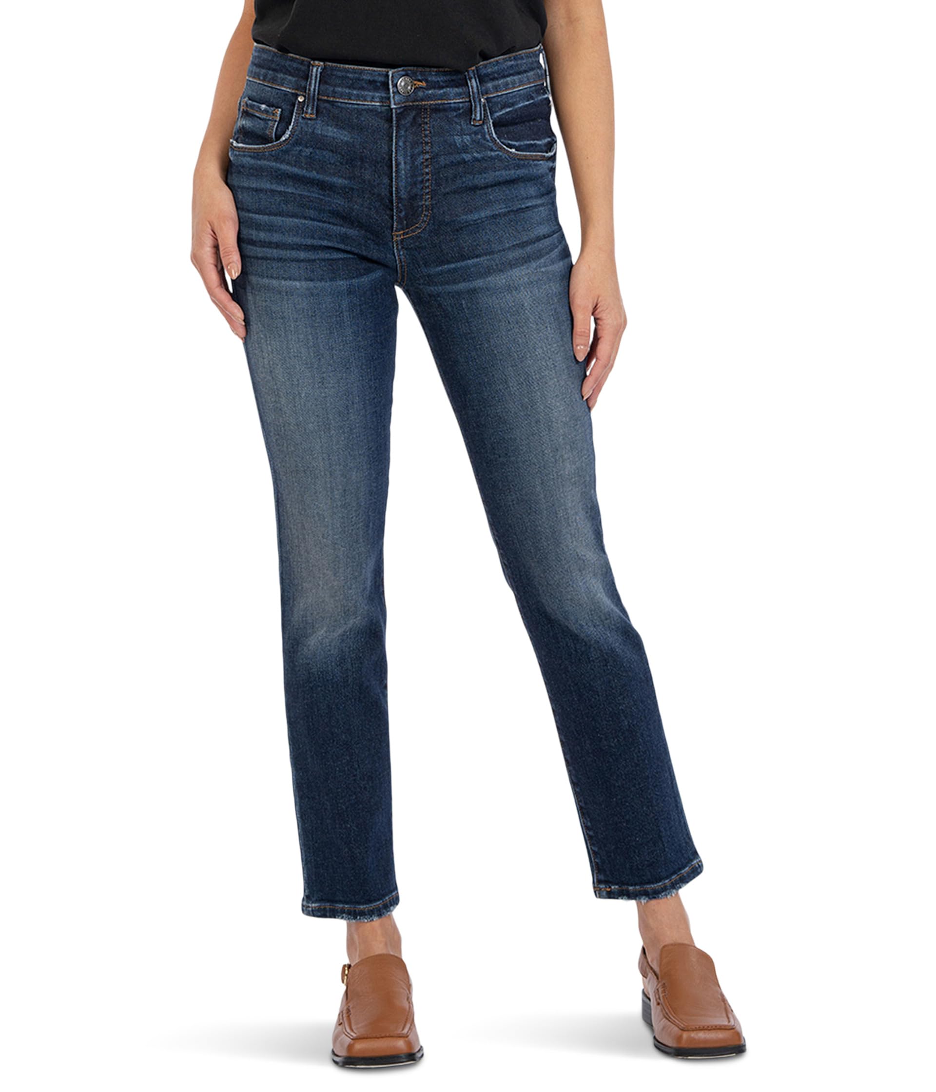 Женские джинсы Reese High-Rise Fab Ab Ankle Straight Enchantment
