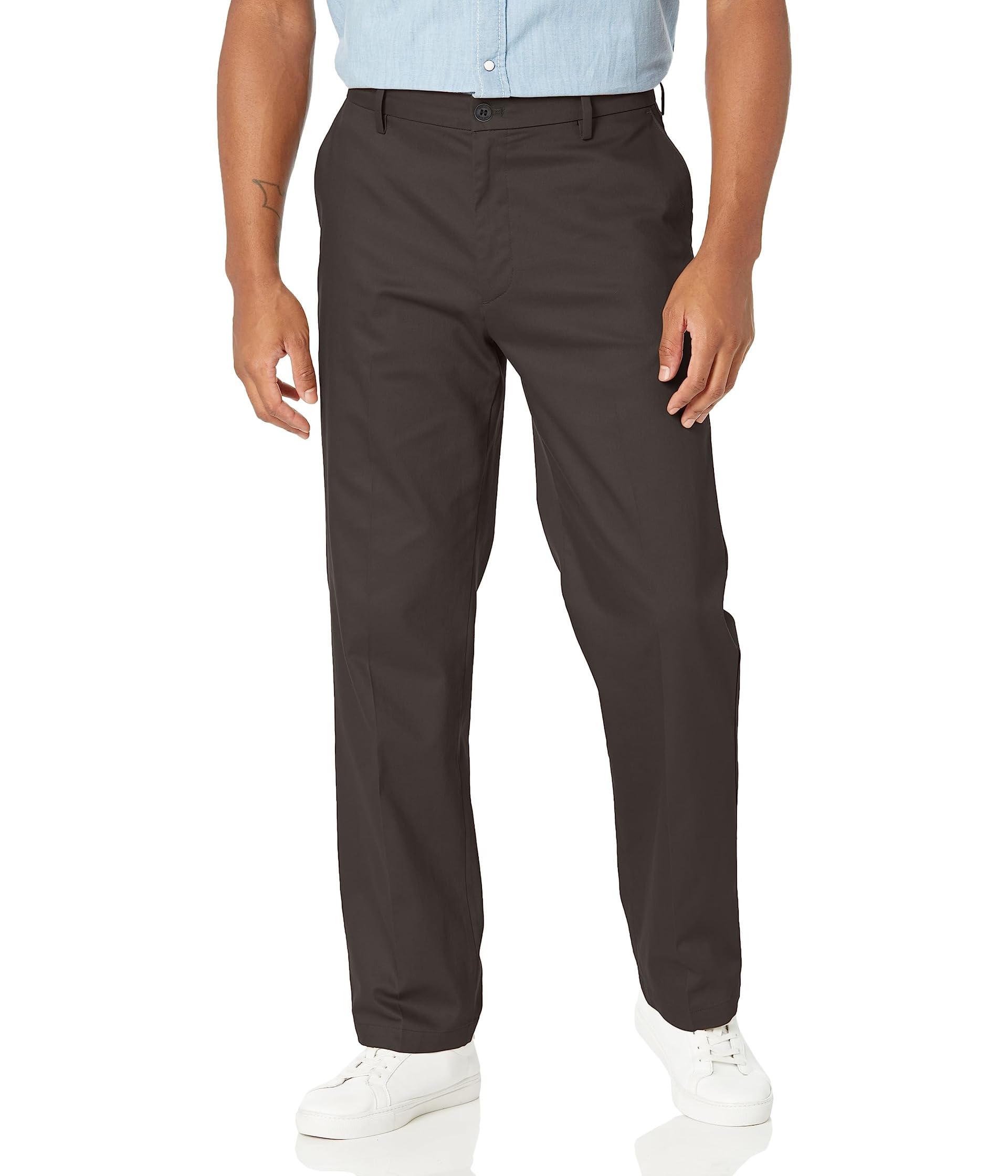 Брюки Dockers Classic Fit Signature Iron Free Khaki с защитой от пятен