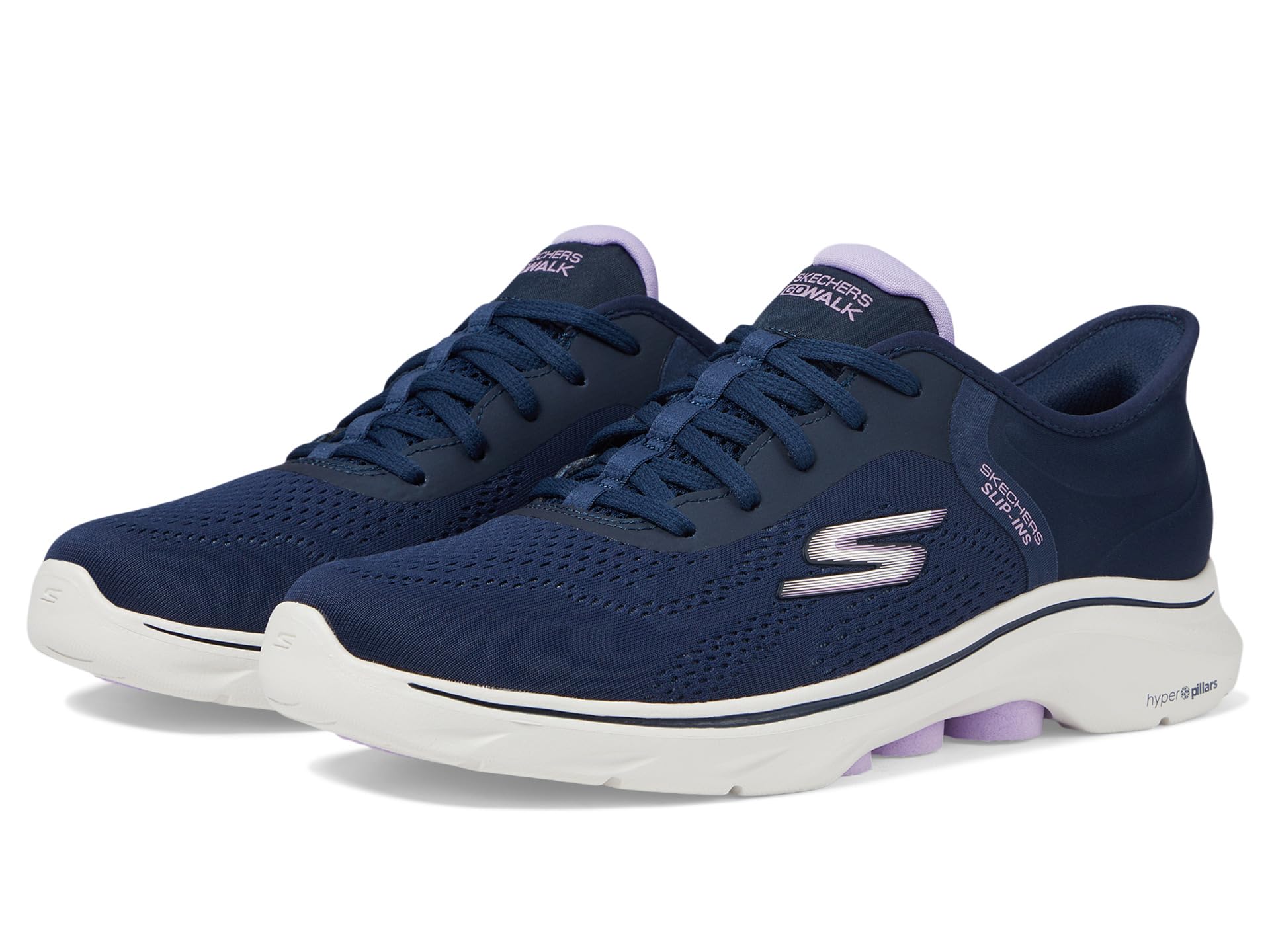 Кеды SKECHERS Performance Go Walk 7 Valin Hands Free Slip-Ins