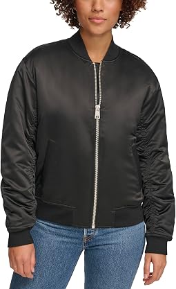Levi's® Fashion Bomber с рюшами на рукавах