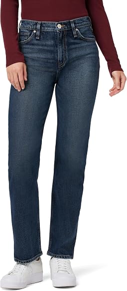 Джинсы Remi High-Rise Straight Full-Length в цвете Terrain (Женский)