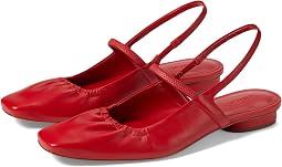 Crimson Red Leather