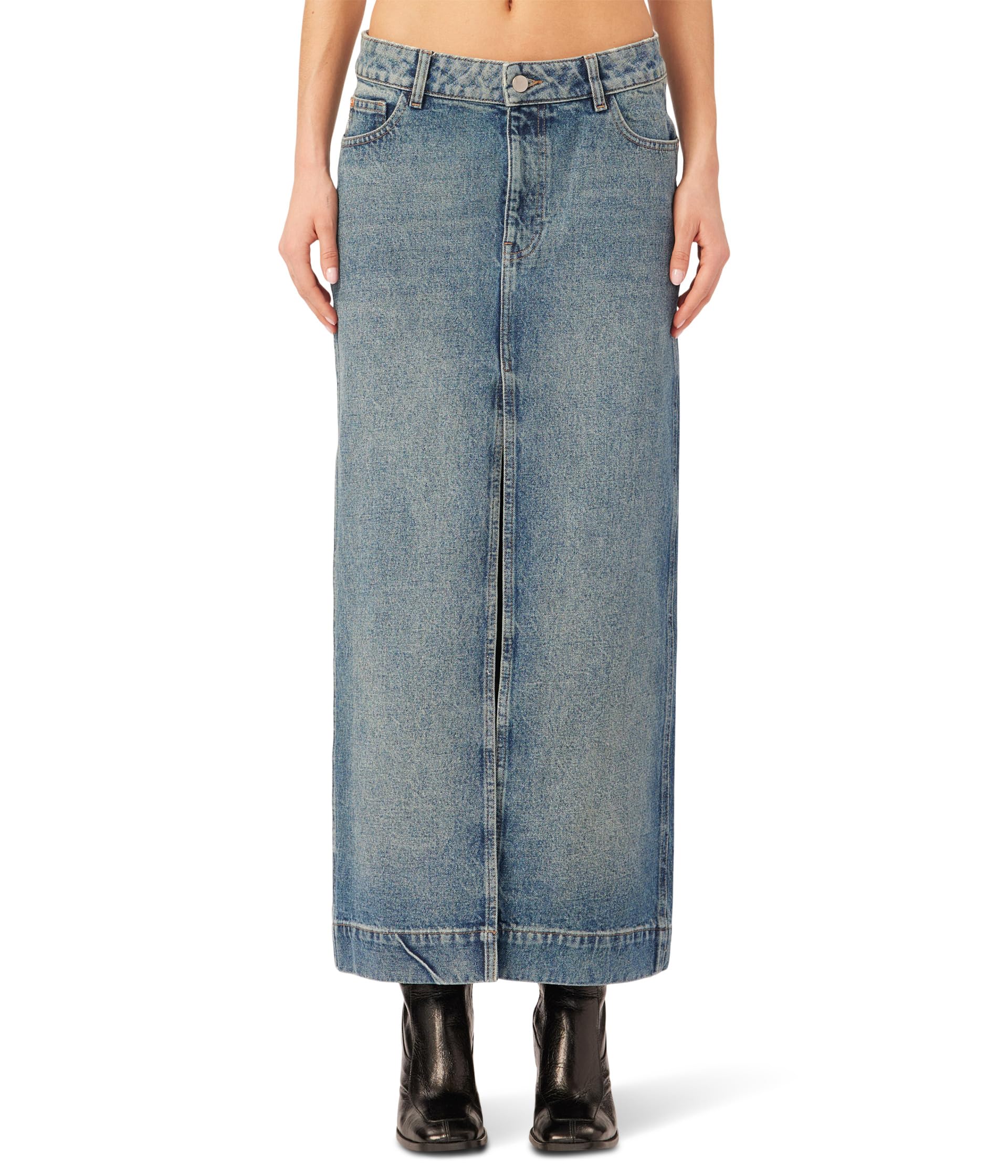 Asra Skirt Maxi in Aged Mid