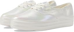 White Pearlized Textile
