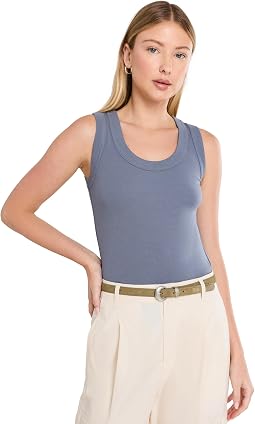 Perfect Knit Rib Scoop Tank