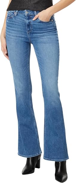 Женские джинсы Paige High-Rise Laurel Canyon 32" in Rock Show Distressed
