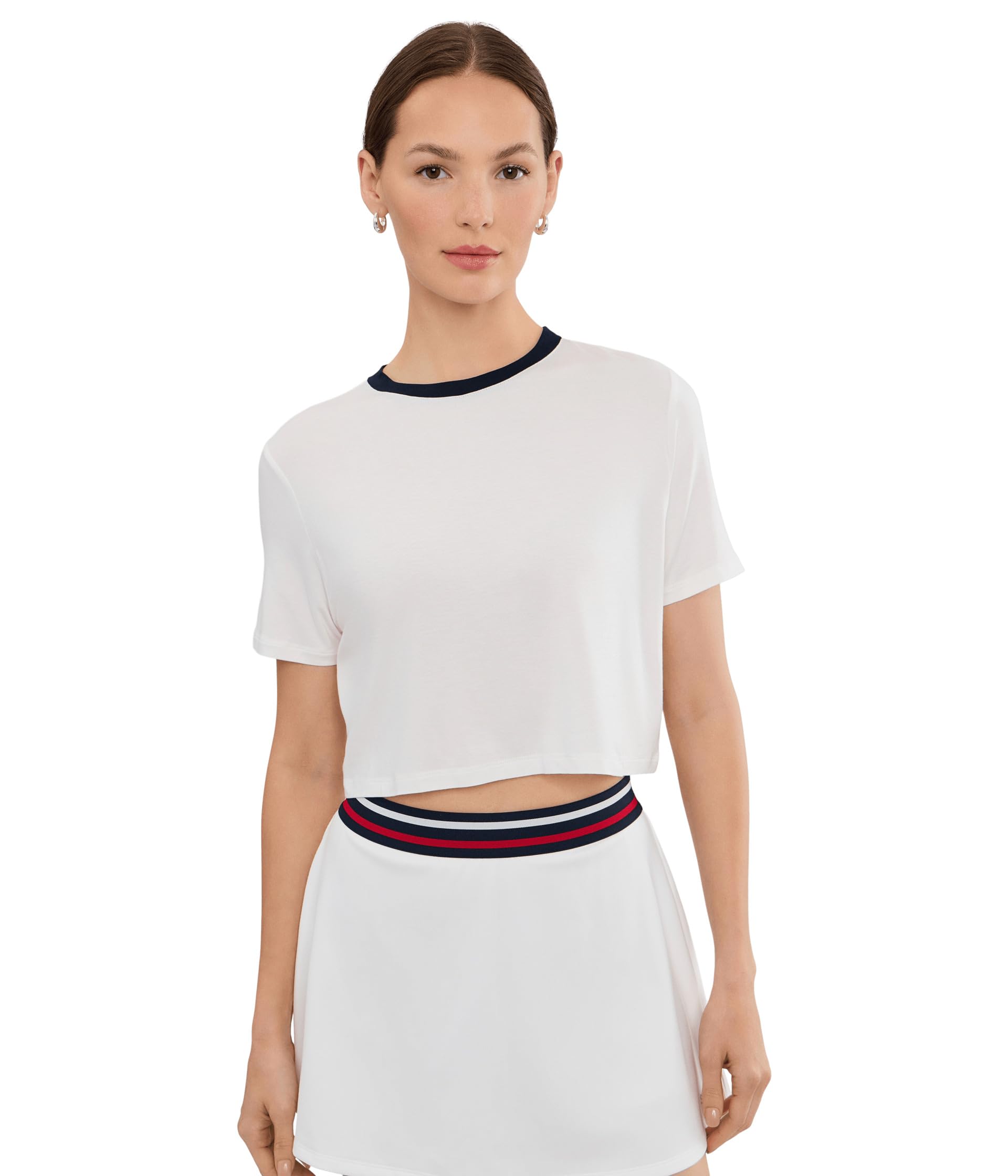 Женский топ Splits59 Djuna Crop Ringer