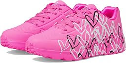 SKECHERS KIDS Jgoldcrown:Uno Lite - Metallic Love 314067L (Little Kid/Big Kid) кроссовки